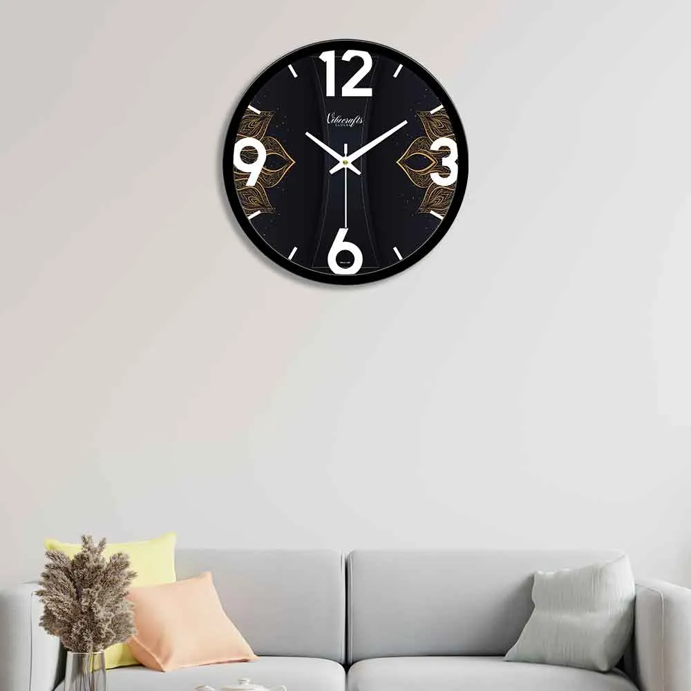 3D Block With Abstract Art Designer Wall Clock