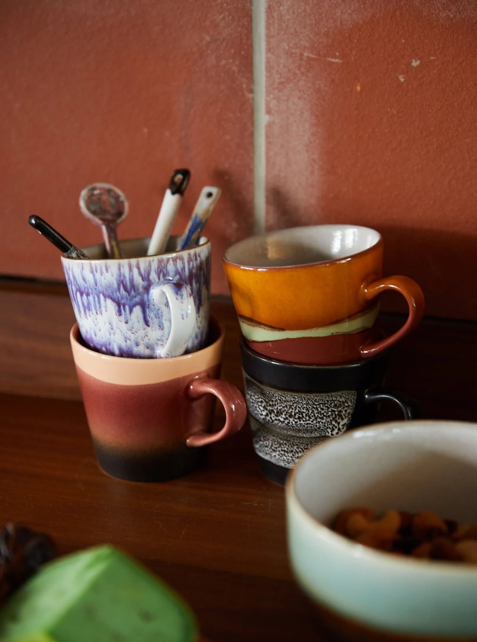 70'S CERAMICS AMERICANO MUGS | FRICTION (SET OF 4)