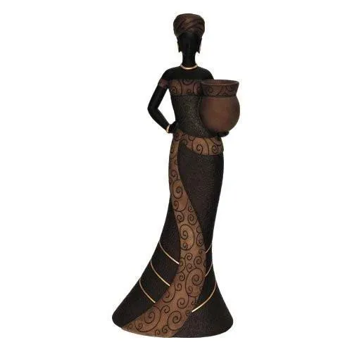 African Woman II (Coffee)