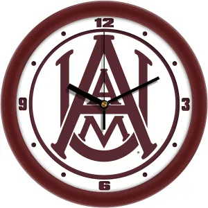 Alabama A&M Bulldogs Wall Clock - Traditional