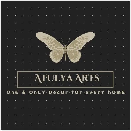 Atulya Arts Acrylic Angel and Butterfly 3D Mirror Wall Stickers (Golden, 50.80cmx34.71cm), Pack of 1, Self-Adhesive