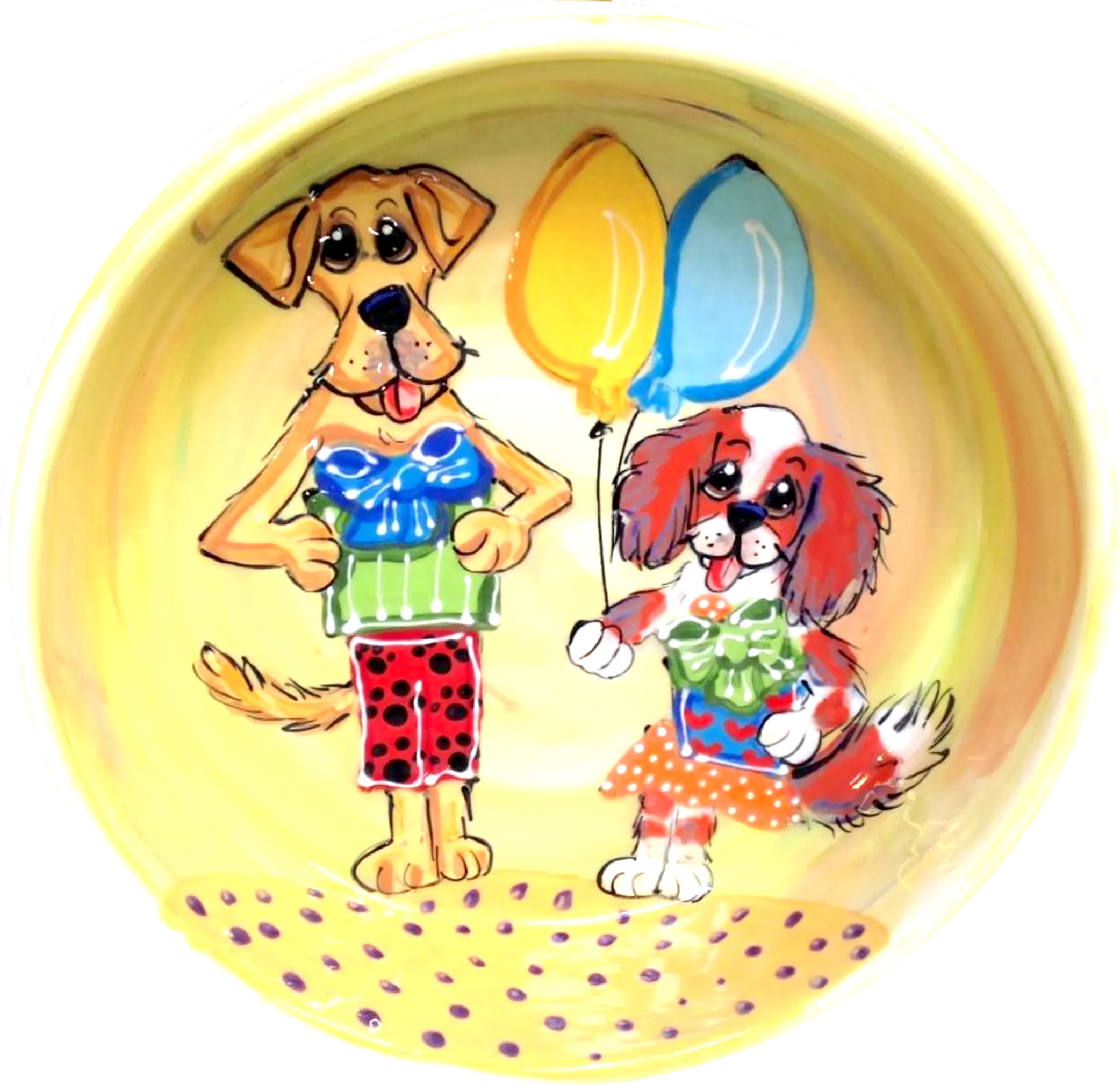 Birthday Pawty Dog Bowl