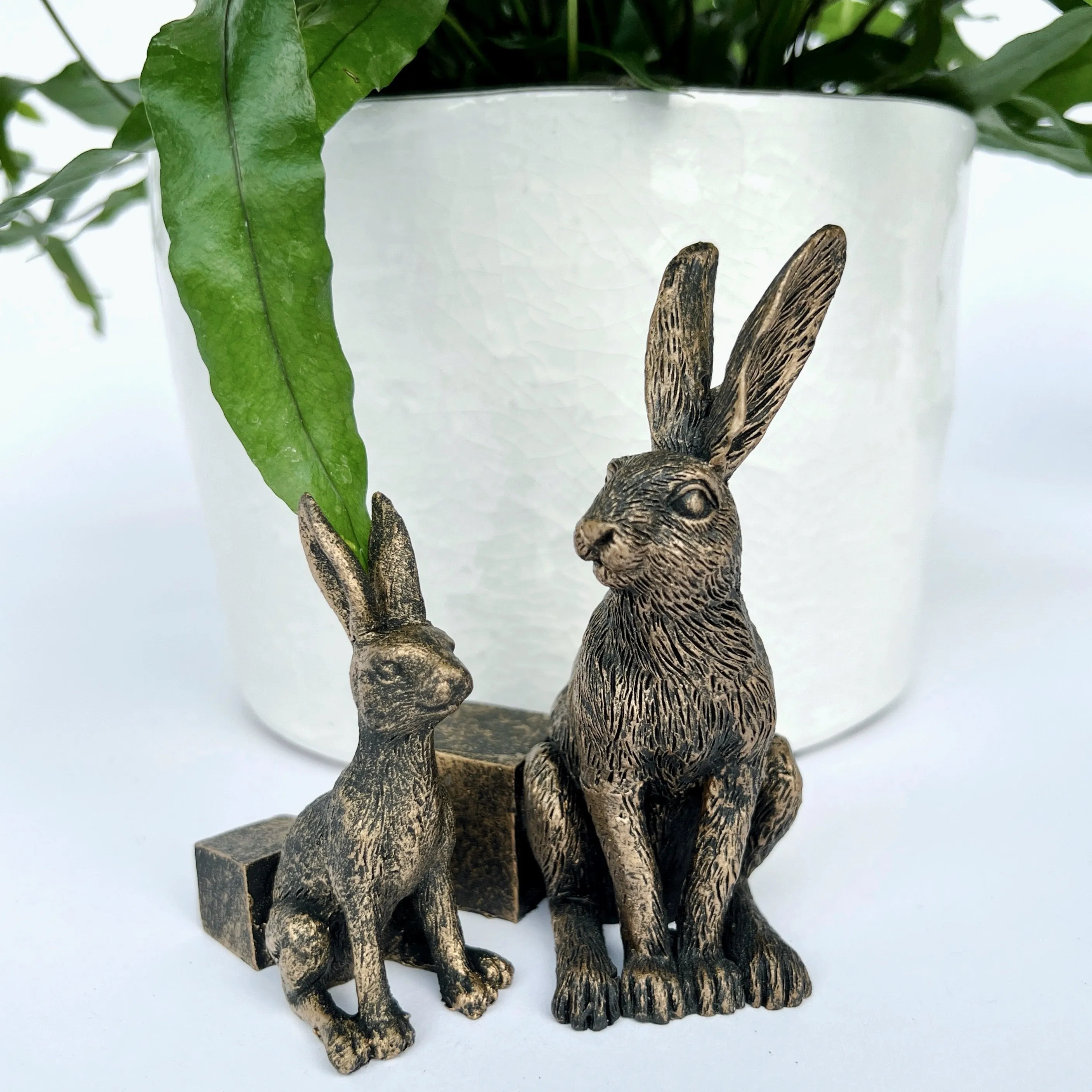 Bronze Critter Pot Feet, Set of 3