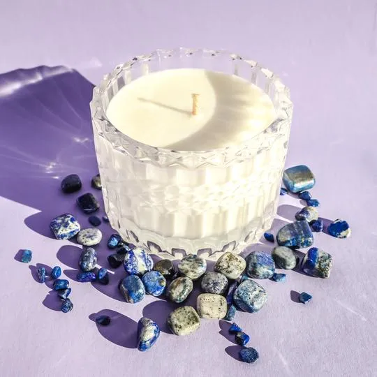 Candle Lapis Lazuli | Summer Fruits   Frangipani (Petite)