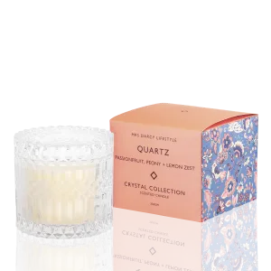 Candle Quartz | Passionfruit, Peony   Lemon Zest