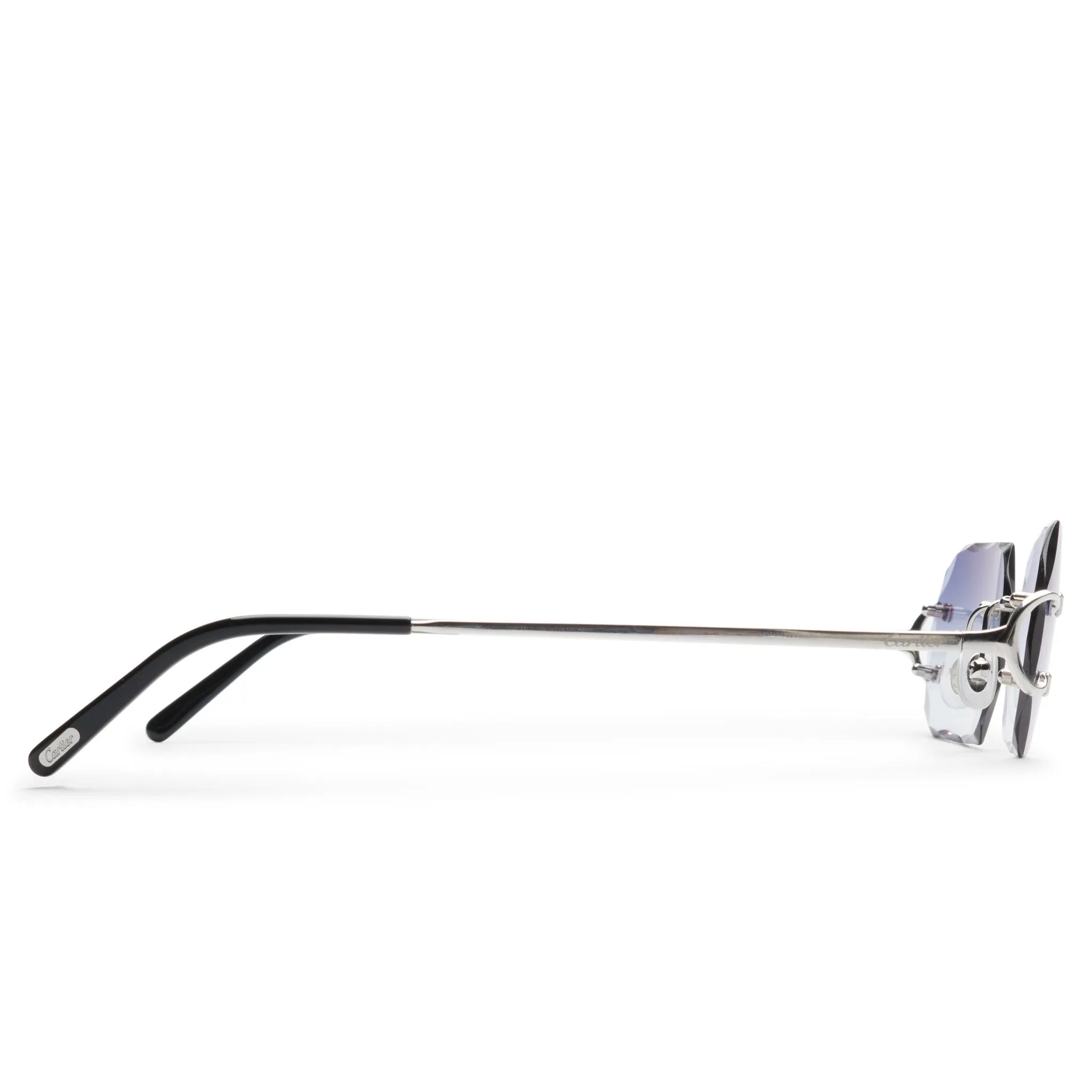 Cartier Eyewear CT00920-002 C Decor Diamond Cut Sunglasses