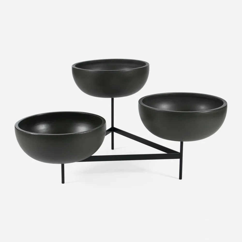 Case Study® Ceramics Large Bowls with Tri Stand