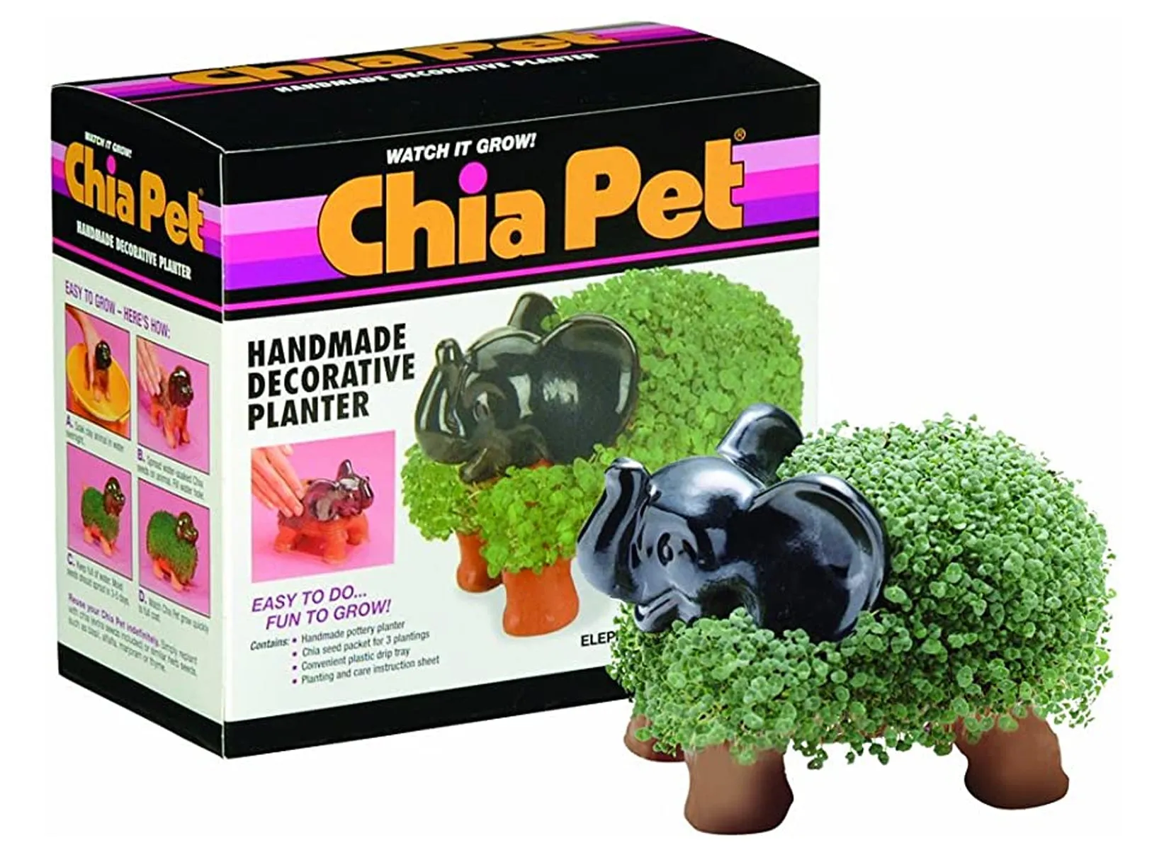 Chia Pet Planter - Elephant