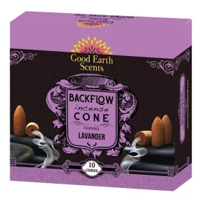 Cones -Good Earth Scents - Lavendar - Backflow Cones