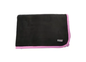 Doodlebone Super Soft Fleece Pet Blanket Grey and Pink