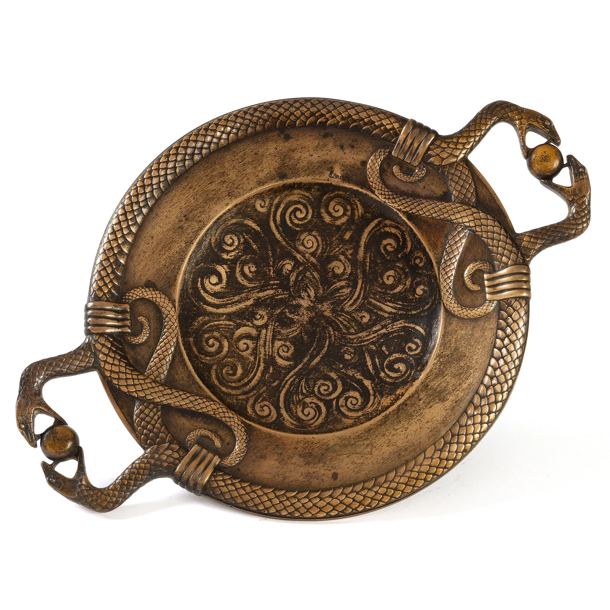 Edgar Brandt Serpent Tray