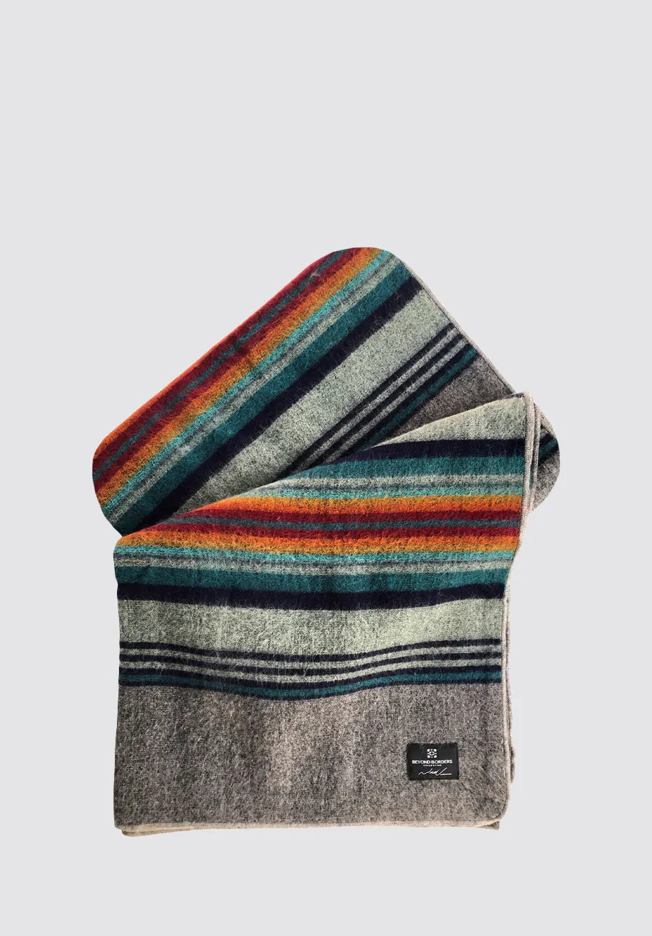 El Viajero Blanket | Grey Sunrise