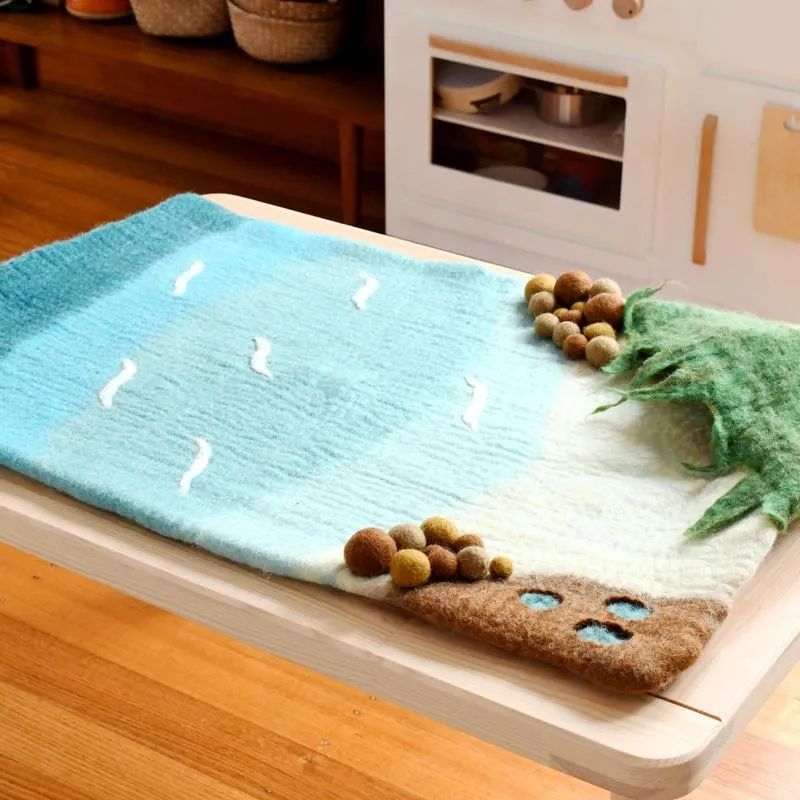 Felt Large Sea & Rockpool Play Mat