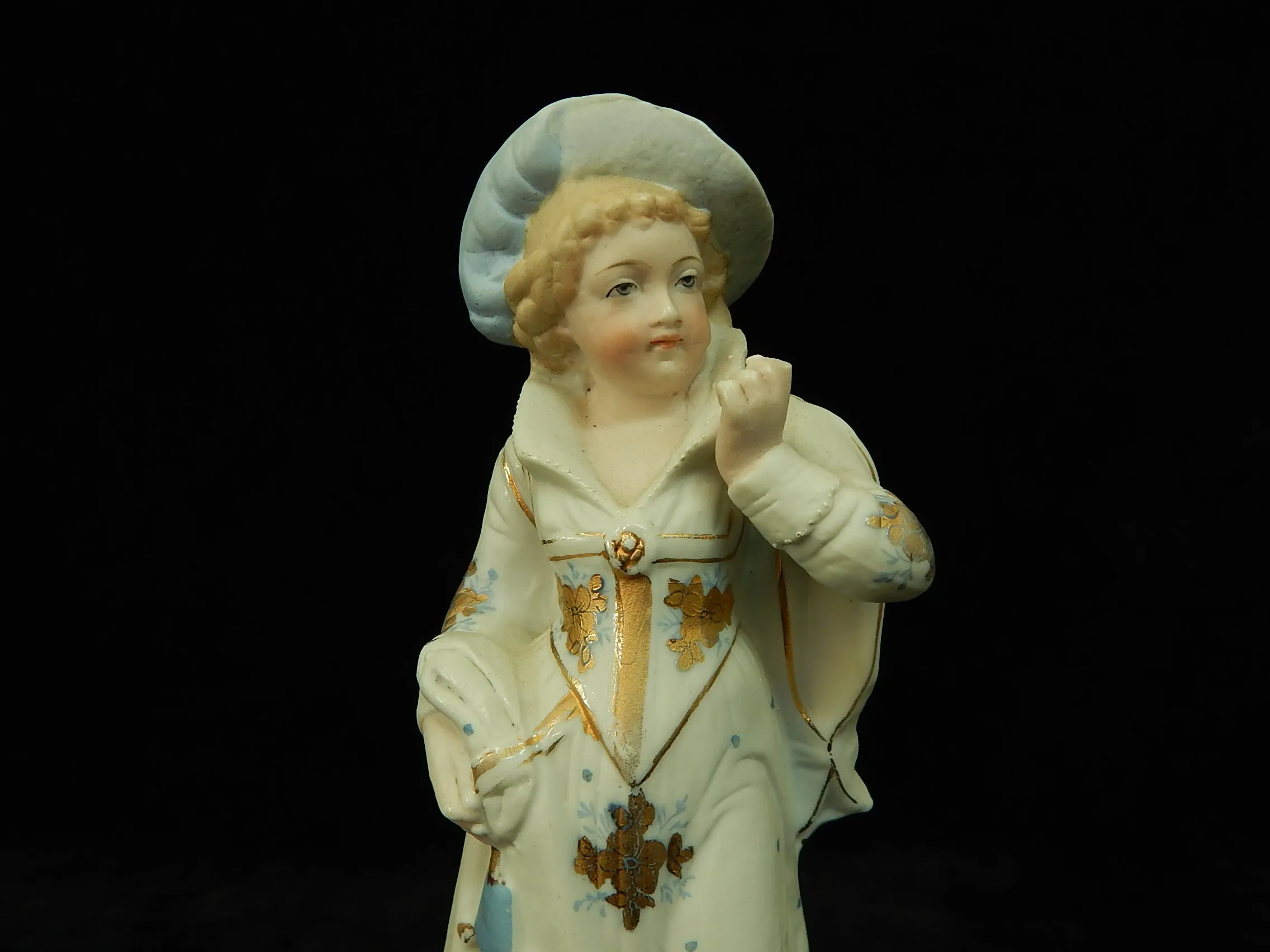 Gebruder Heubach 9" Porcelain Figurines - Set of 2