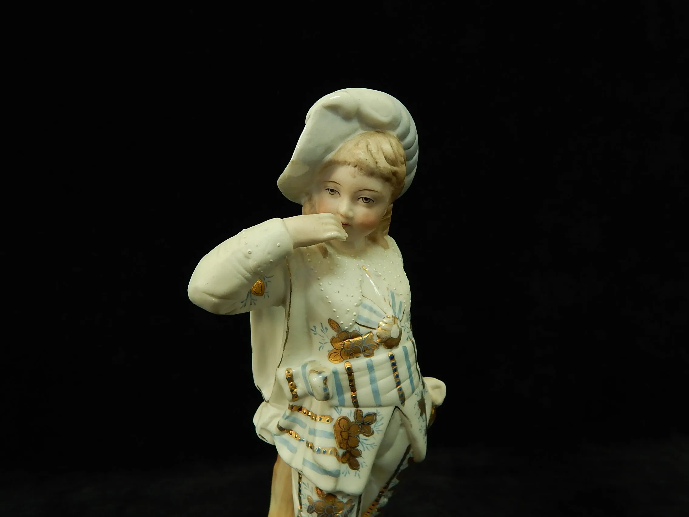 Gebruder Heubach 9" Porcelain Figurines - Set of 2