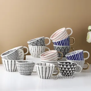 Geo Grande Mugs