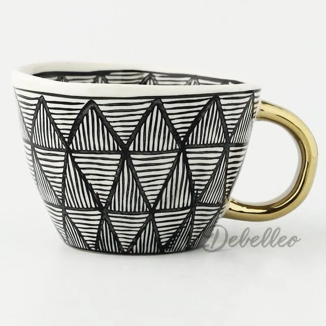 Geo Grande Mugs