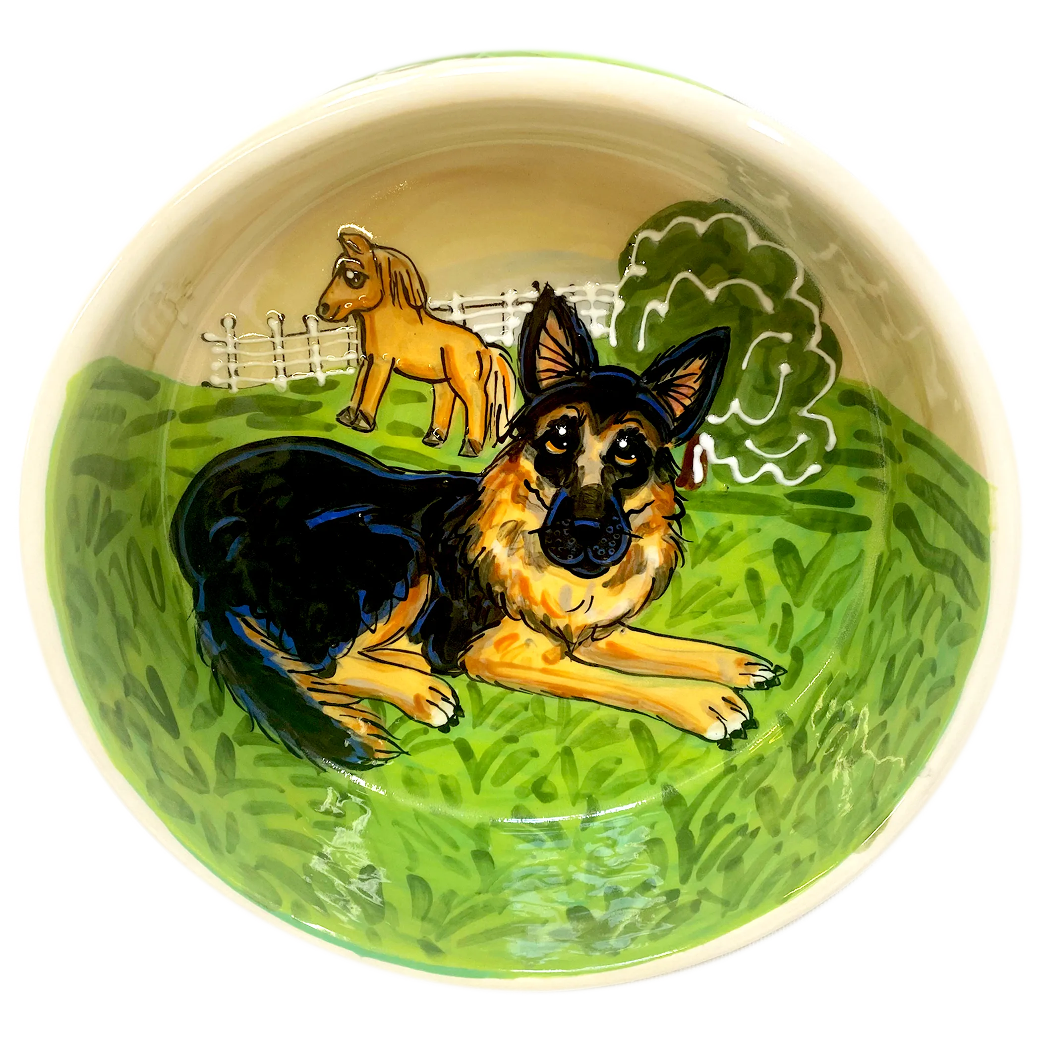 German Shepherd Dog Bowl