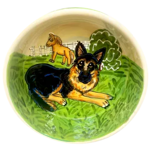 German Shepherd Dog Bowl