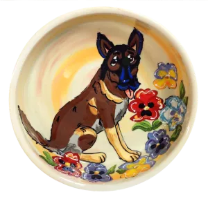 German Shepherd Dog Bowl