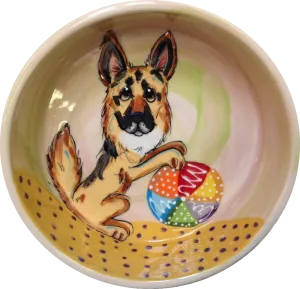 German Shepherd Dog Bowl