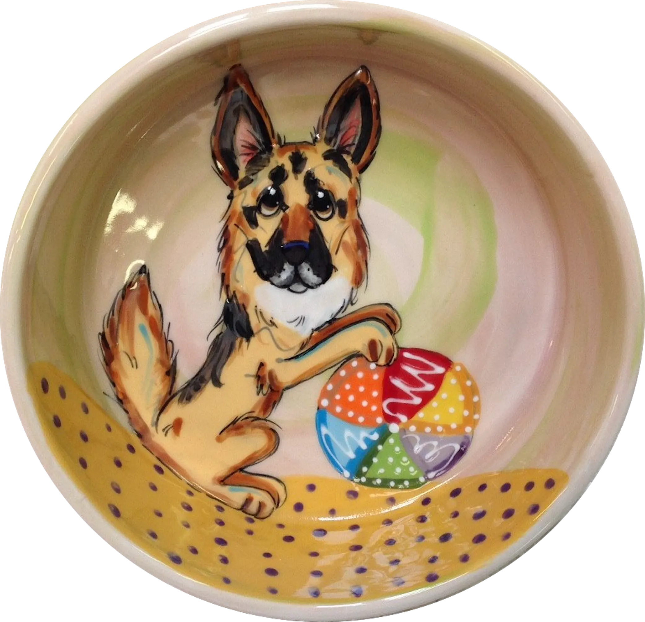 German Shepherd Dog Bowl