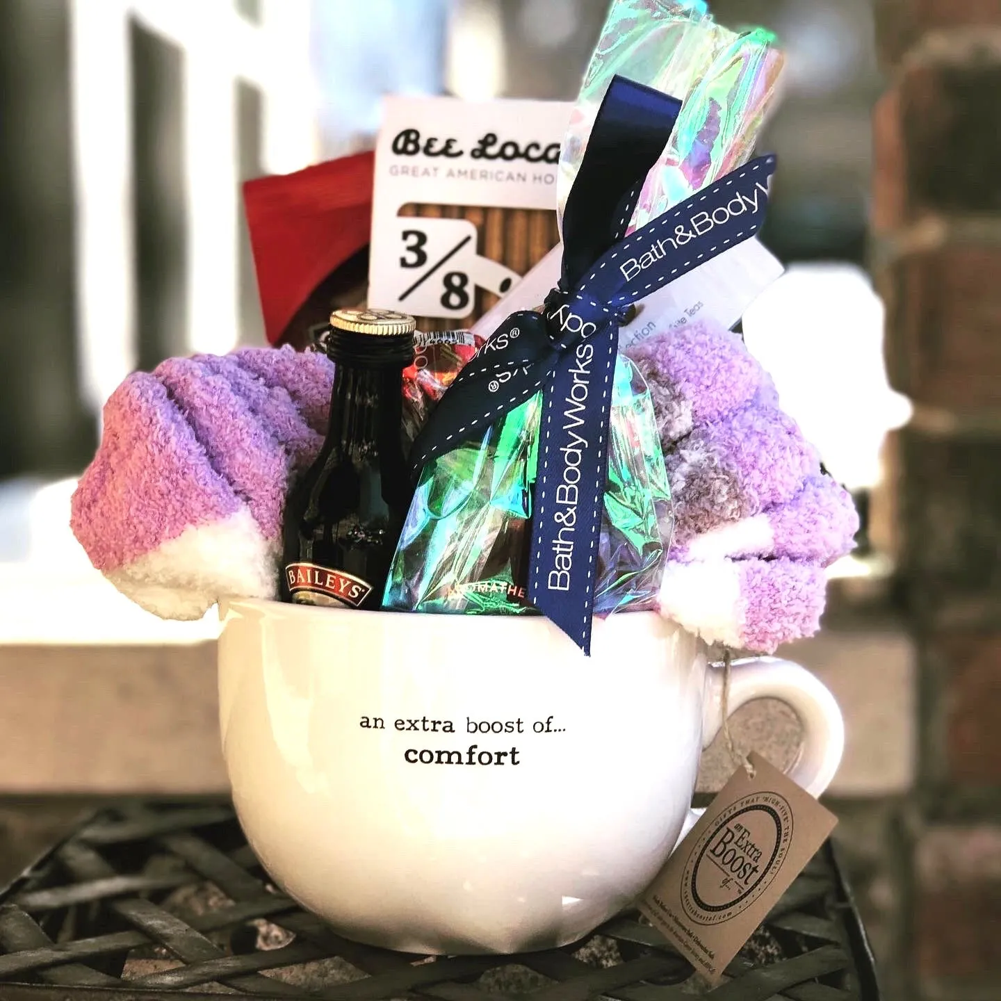 Gift Basket Mug {an extra boost of...comfort}