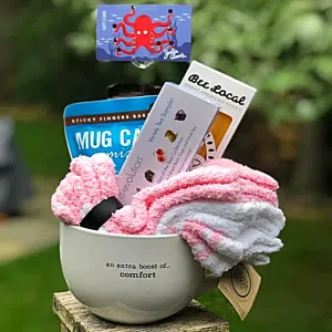 Gift Basket Mug {an extra boost of...comfort}