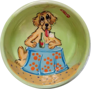 Golden Retriever | Ceramic Dog Bowl