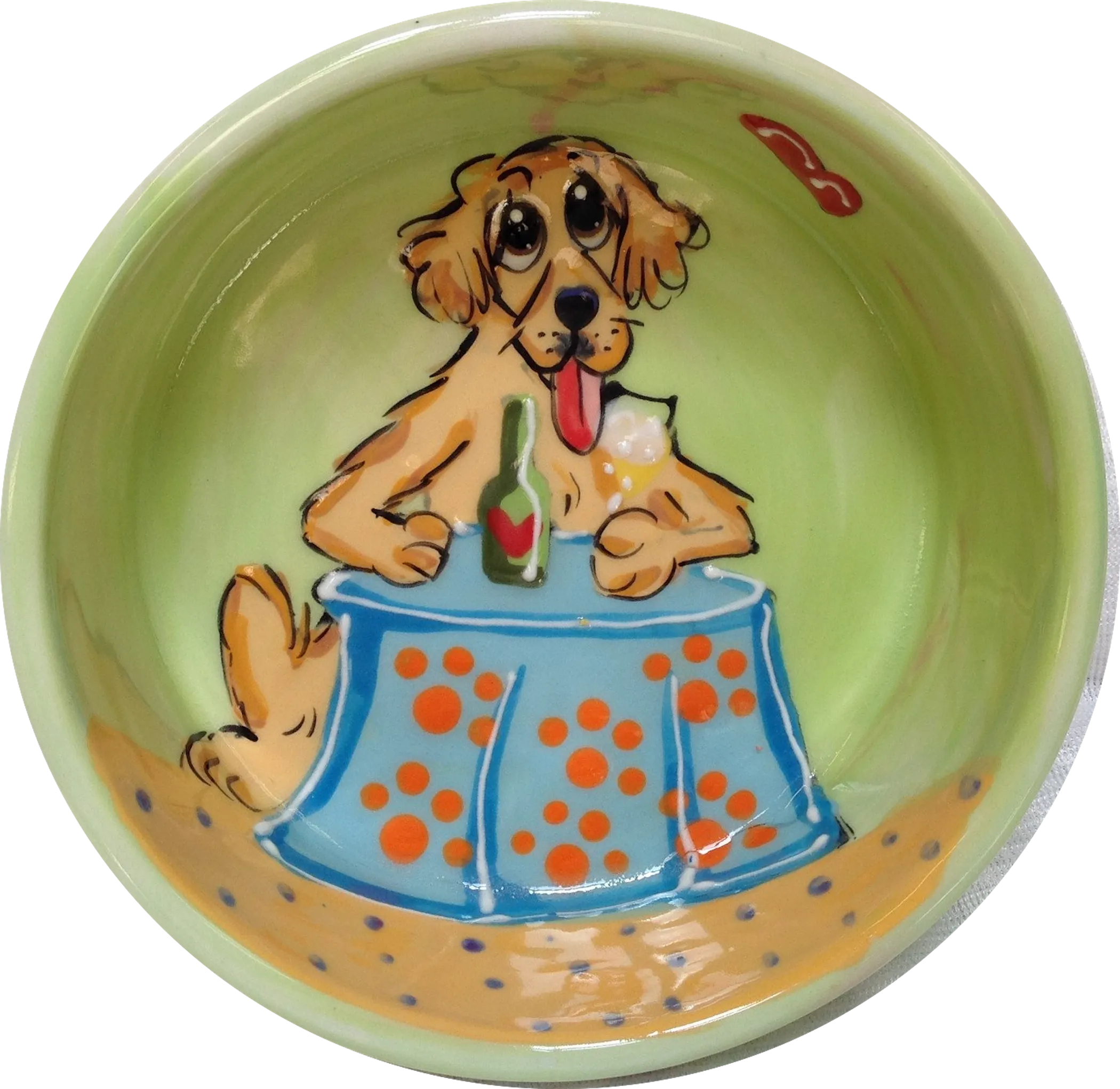 Golden Retriever | Ceramic Dog Bowl