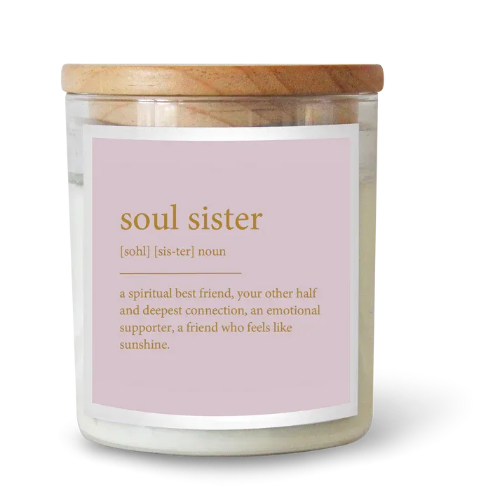 Goldie Dictionary Candle | Soul Sister