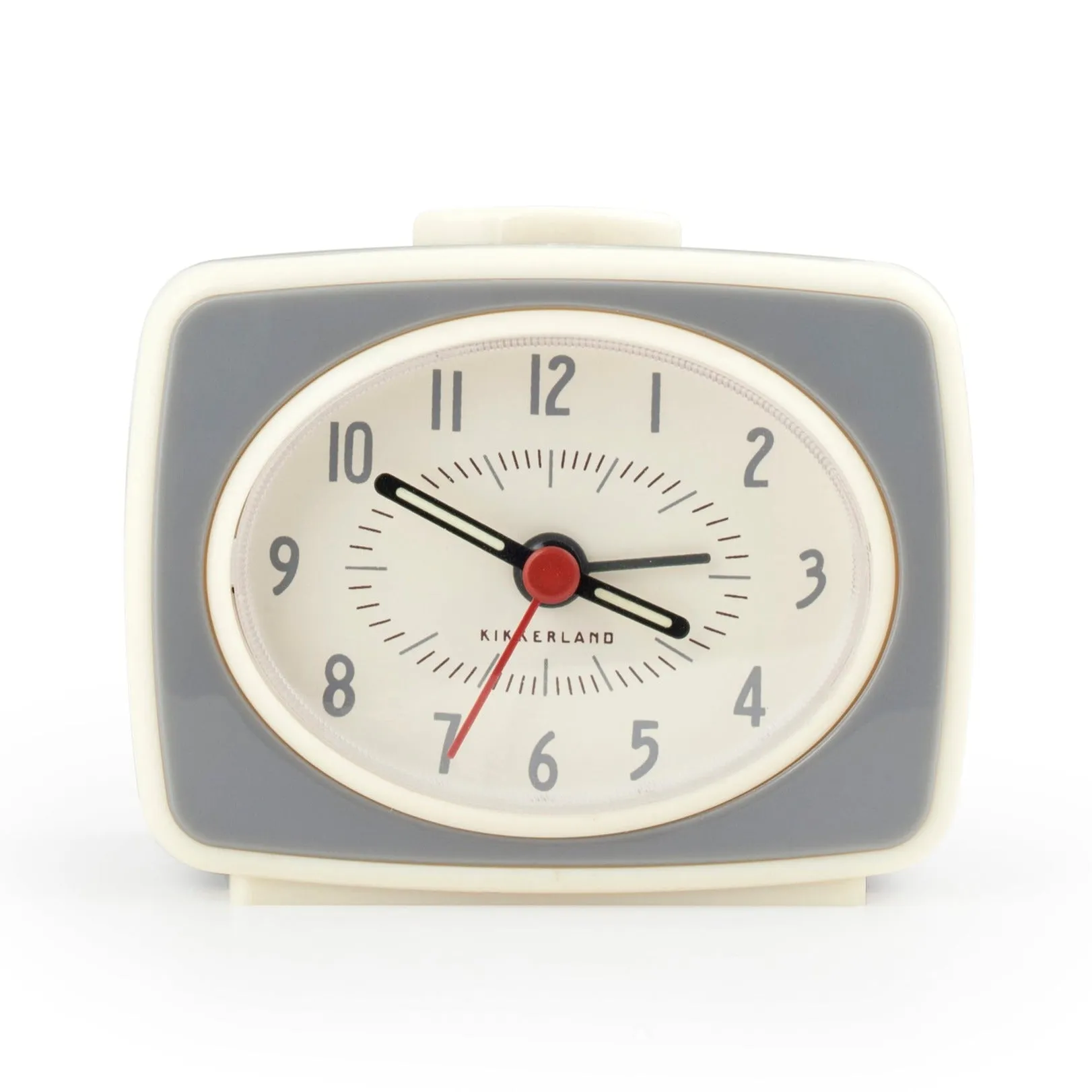 Grey Classic Alarm Clock