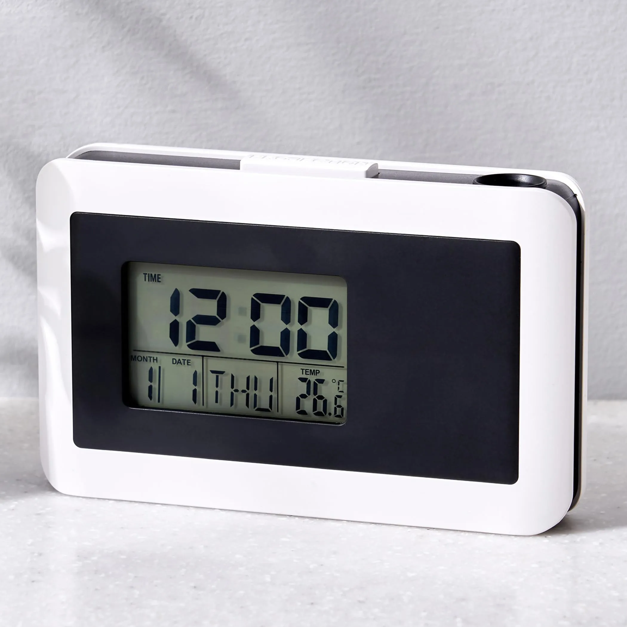 Home Centre Casablanca Digital Table Clock - 13x8cm