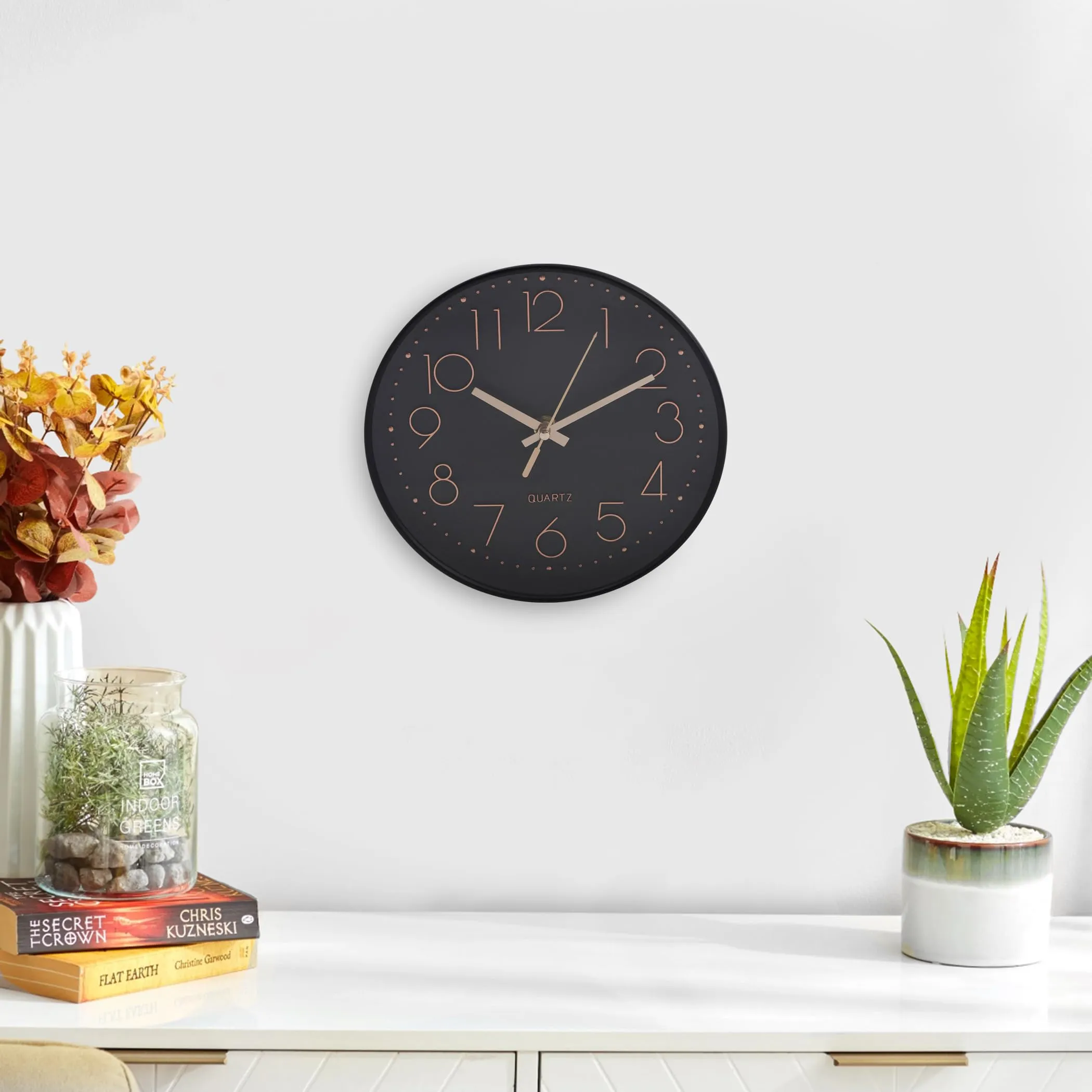 Home Centre Pacific Missle Wall Clock - 20cm