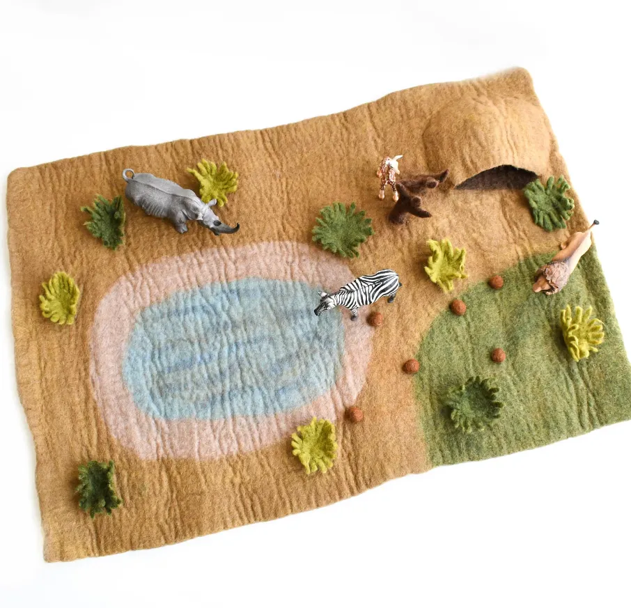 Large Safari Play Mat Playscape