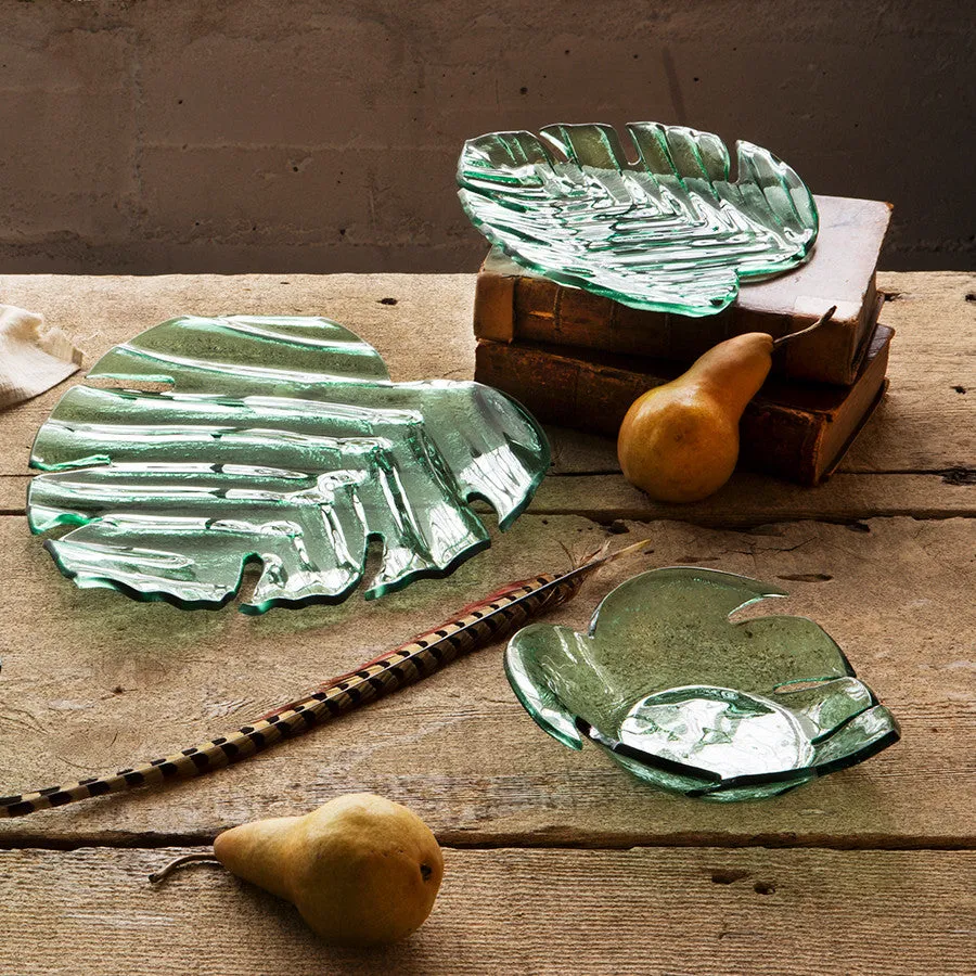 Leaves Small Palm Frond Bowl