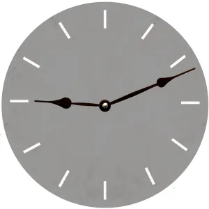 Minimalist Clock- Gray Minimalist Clock