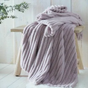 Morritz Throw - Mauve