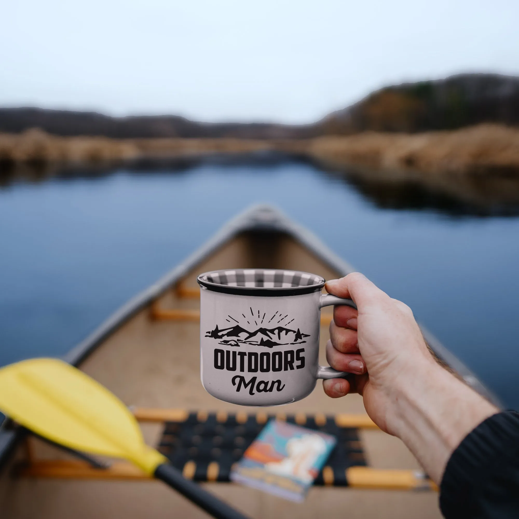 Outdoors Man 18 oz Mug