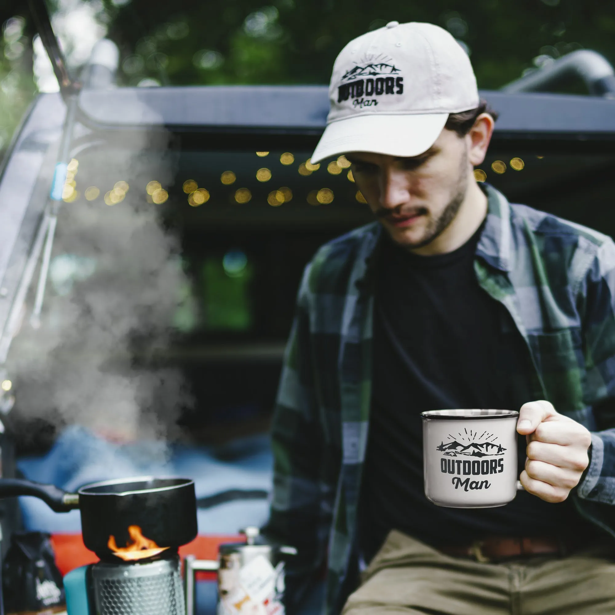 Outdoors Man 18 oz Mug