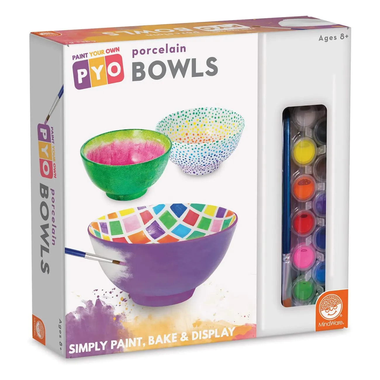 Paint-Your-Own Porcelain Bowls