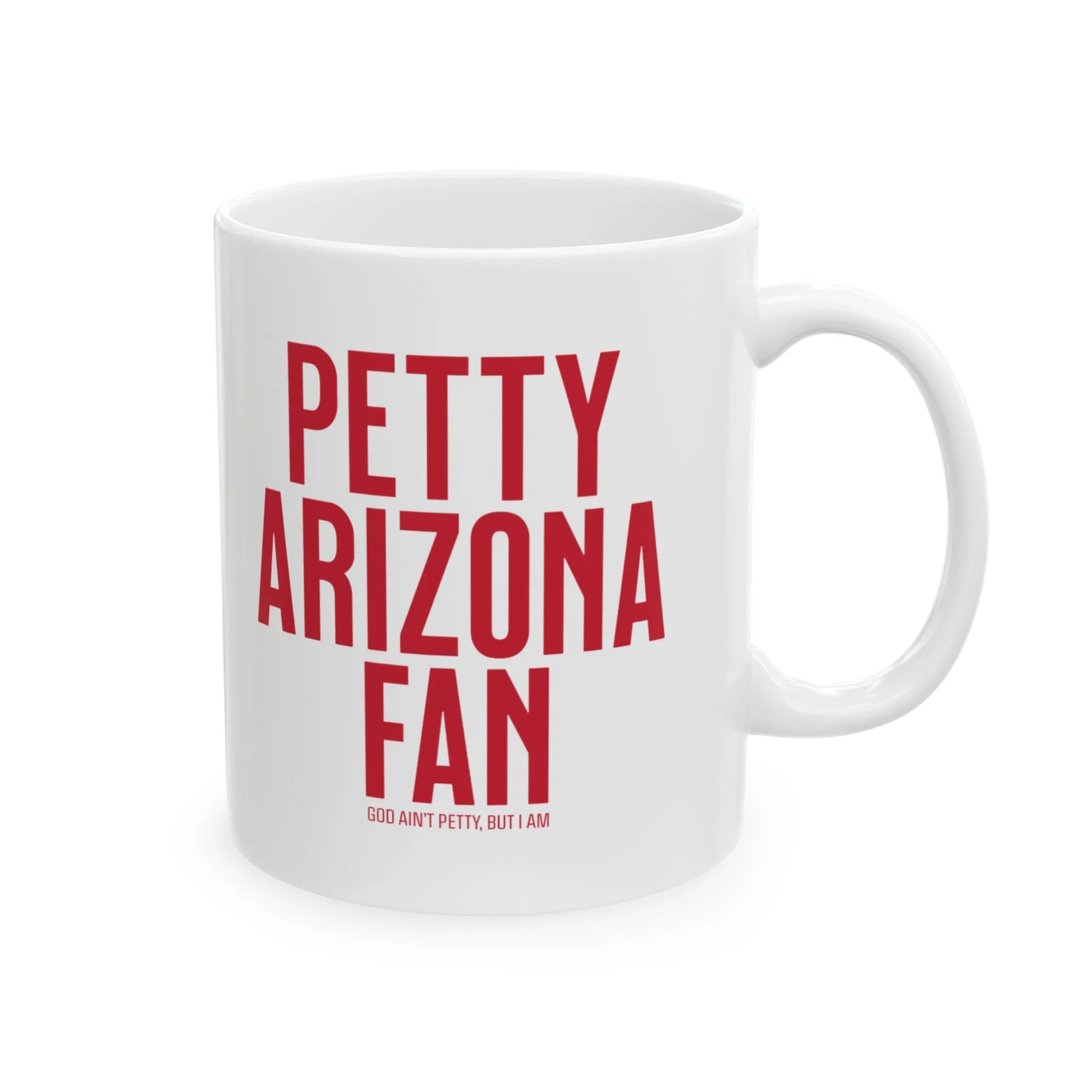 Petty Arizona Fan  Mug 11oz (White & Red)