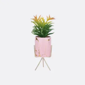 Pink Nap Planter With Terracotta pot