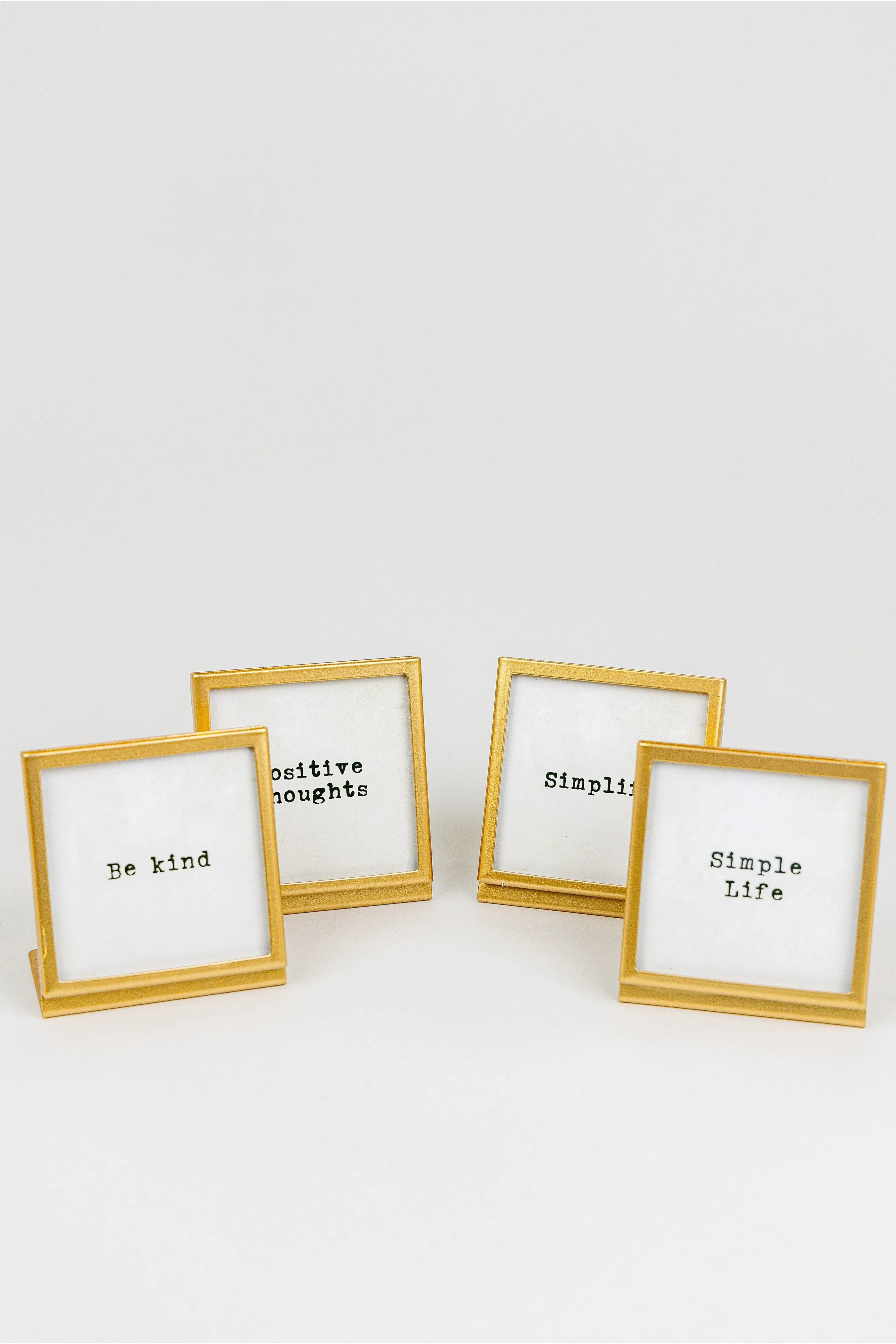 Positivity Gold Picture Frame