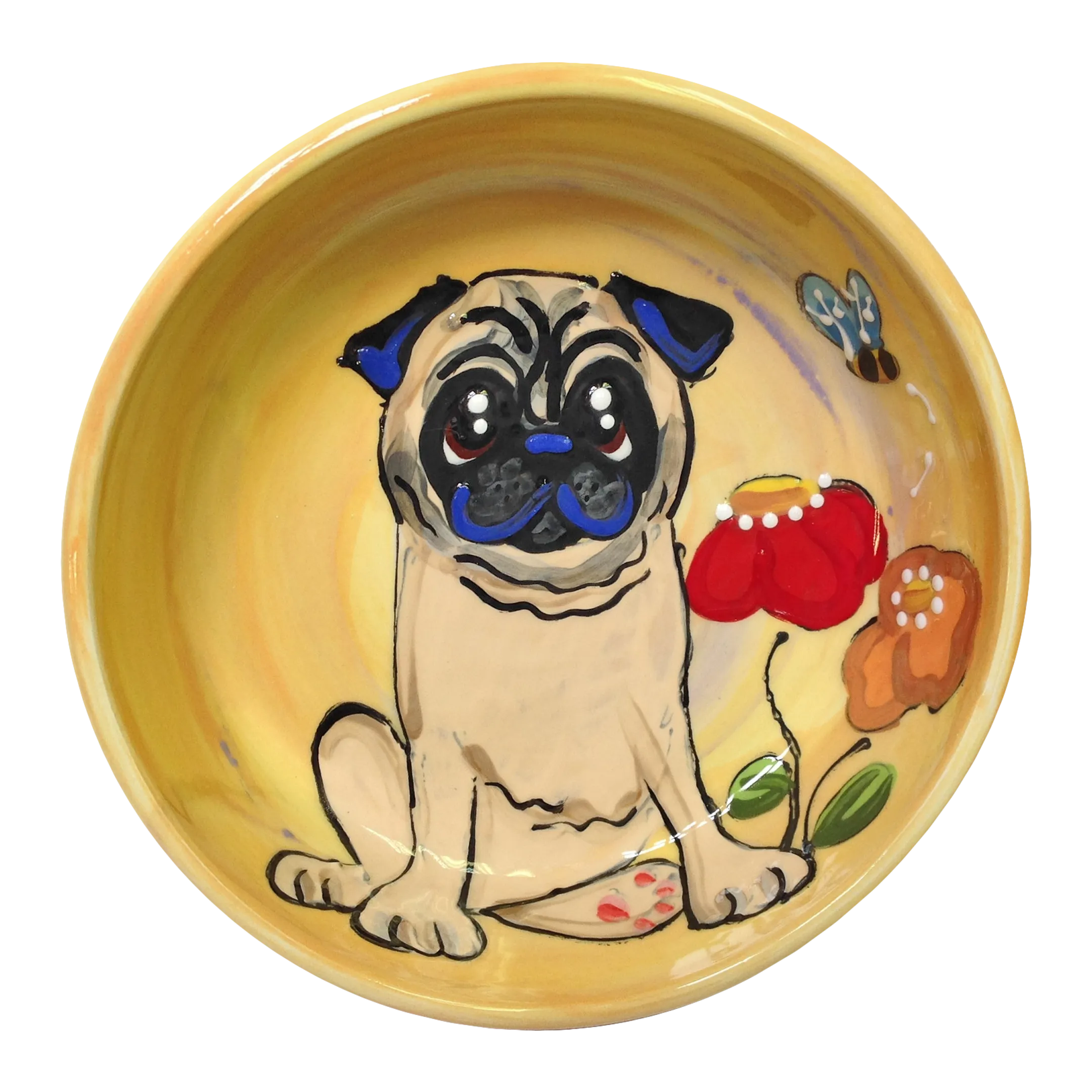 Pug Dog Bowl