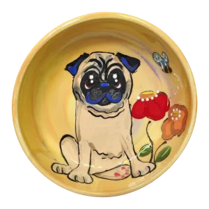 Pug Dog Bowl