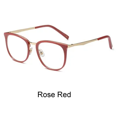 Ralferty Women's Full Rim Square Acetate Alloy Eyeglasses F92128