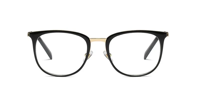 Ralferty Women's Full Rim Square Acetate Alloy Eyeglasses F92128