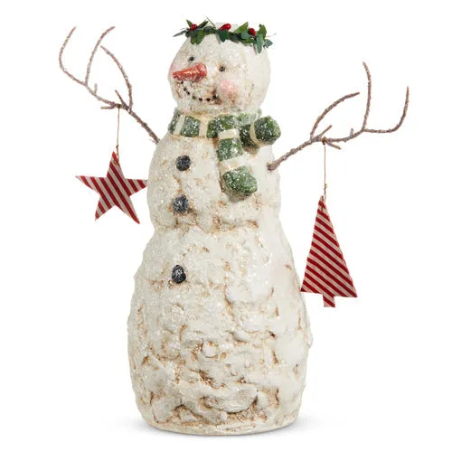 Raz Imports 2023 Heartfelt Holiday 11" Snowman