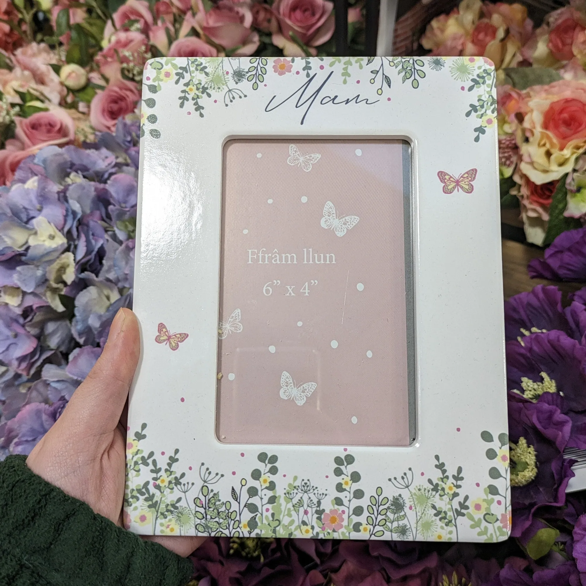 Richard Langs Floral Mam Ceramic Photo Frame